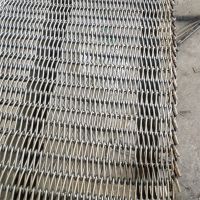 Customized Precision Roller Chain Stainless Steel Balanced Weave Wire Mesh Conveyor Belt