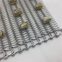 Stainless Steel Spiral Grid Conveyor Belt for Baking Industry