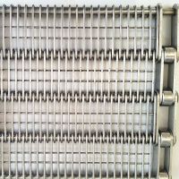 High Temperature Resistant Stainless Steel Wire Mesh Eye Link Conveyor Belt For Food Drying Freezing