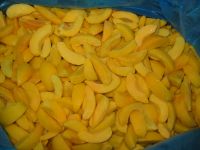 Frozen Yellow peach slices