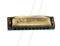 Wholesale 10hole 20tone copper reed plate, bronze-colour square harmonica