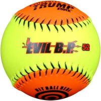 Evil Ball 12" BP 52 Batting Practice Ball .52/300 Softball- Dozen Evil BP 52-DZ