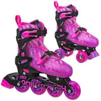 Girls Roller Derby Flux Inline /quad Interchangeable Skate