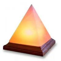 Pyramid Salt Lamp