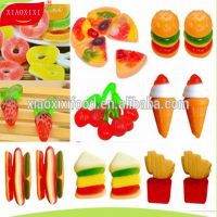 10g Hot Dog Shape Gummy Candy Jelly Gummy Candy Manufacturers With Halal Certificate