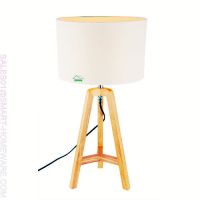 Natural Wooden Table Lamp