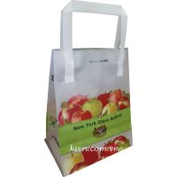 HDPE Tri-fold Handle Plastic Bag
