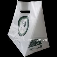 Cheap Price PO Custom Print Wave Top Plastic Bag