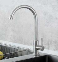 Stainless Steel 304 Kitchen Sink Single Cold Faucet
