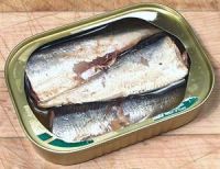 Canned sardine in vegetable oil 125g