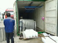 Containerized Ice Block Making Machine Mobile Ice Plant