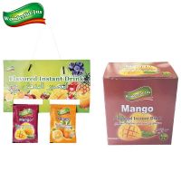 Fruit Juice Flavour Instant Powder Drink, Available In 5-30gm Sachet Box And Bulk Pack