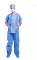 Disposable Nonwoven Medical Scrub Suit