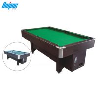 HPDSP20 coin operated wooden billiard table for sale
