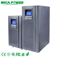 6000VA 10000VA High frequency online UPS with Sealed free maintenance lead acid battery