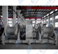 30T  electric double drums winch