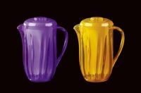 food safe PS plastic water jug set with 4 cups R-6005 juice bottle