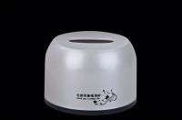 PP plastic tissue box with printing design