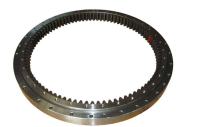 Ball roller combination slewing ring with internal