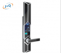 Sliding Cover Digital Fingerprint Door Lock for Smart Home