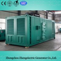 100kva-2500kva Container Commercial Industrial Soundproof Electrical Mobile Home Standby Power Diesel Generator Set Price