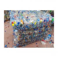 Premium HDPE milk bottle scrap available for bulk 