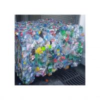 Clean PET bottle scraps available for bulk supply and recycling use