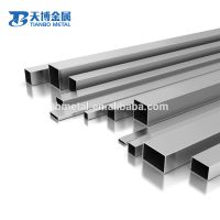 High quality GR1 GR9 titanium rectangular titanium square tube for industry
