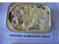 Brisling Sardines in Mustard Sauce
