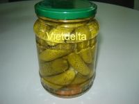 Pickled gherkin(Canned baby cucumber)