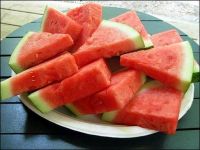 fresh watermelons
