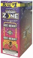 Hemp Zone Cigar Rolling Papers (Bee Berry)