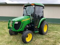 2008 John Deere 3520 MFWD Utility Cab Tractor With 300 CX