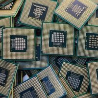  Ceramic CPU Processor Gold Scrap / AMD 