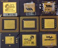  CPU CERAMIC PROCESSOR SCRAPS, RAM SCRAPS 