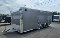 Wholesaler New 2023 Mission Snowmobile Trailers 101X12 ALUMINUM 2 PLACE SKI GUIDES TRACTION BLO 