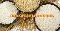 Basmati Raw/White/Milled, Sella/Parboiled Cream, Golden Sella/Parboiled Golden, Steam, and Brown