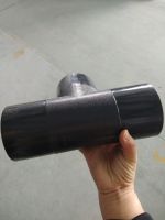 HDPE PIPE butt fusion fitting Equal tee sdr11 sdr17