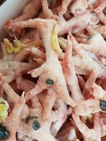 unprocessed chicken feet