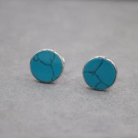 Turquoise Cufflink Gemstone cufflink