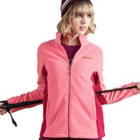 Custom Workout Streetwear Anti-pilling Woman Polar Fleece Jacket