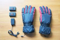 Battery Powered Rechargeable Heated Gloves Insulated Electric Heating Gloves