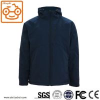 Rechargeable Battery Heated Jacket For Motorcycle Rider 