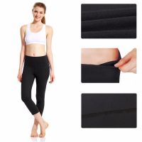 Stylish Black Fitness Yoga Legging Pant, Woman Sport Gym Clothing Wear