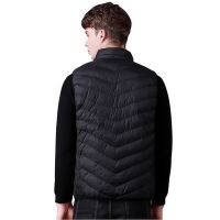 New Winter Intelligent Electric Battery Heated Heating Vest Warm Up Zipper Sleeveless Jacket Wind Resistant Vests 