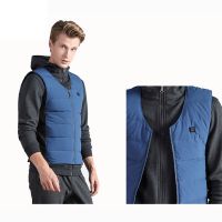  Manufacturer Men's Packable Down Sleeveless Coat Heated Vest 5v 
