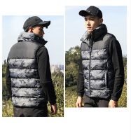 New Upgrade Intelligent Heating Sleeveless Vest Men Or Women Winter Full Zipper Vest
