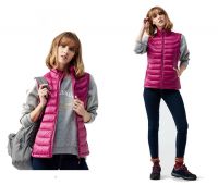 Women High Quality Factory Cire Quilted Vest Polyfiller Waterproof Lady Sleeveless Waistcoats Utility Puffer Vest 
