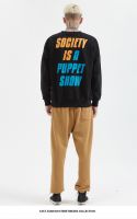 LAPPSTER Men Streetwear Harajuku Turtleneck Hoodies 2019 Autumn Korean Fashion Mens Fake Two Pieces Sweatshirts Hip Hop Hoodie
