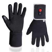 Wholesale Waterproof Rechargeable Battery Ski Heated Gloves For Winter